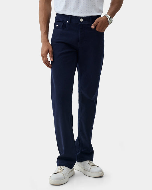 Indigo Straight Comfort Jeans - Jamie