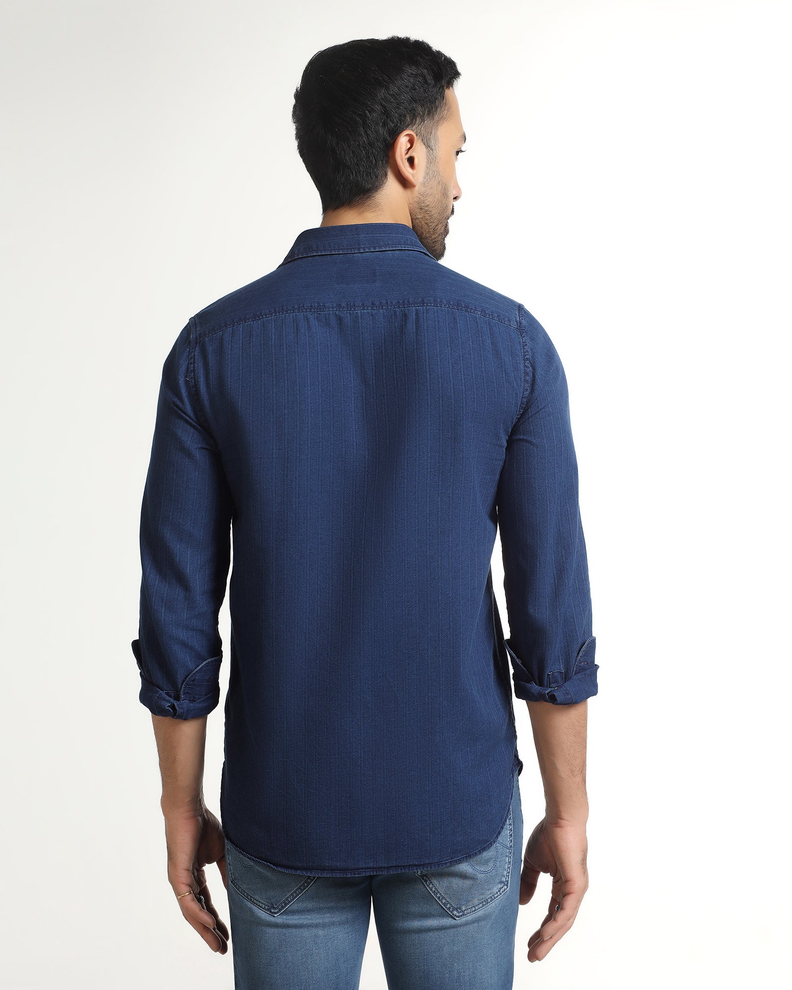 Indigo Stripe Shirt - Zivago
