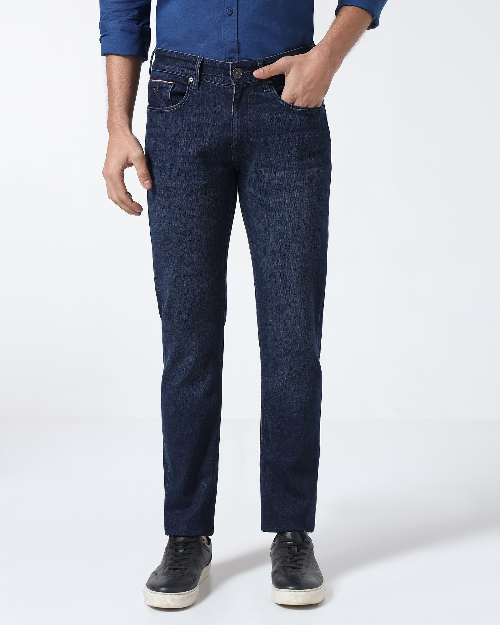 Indigo Super Clean Slim Comfort Jeans - Adonis