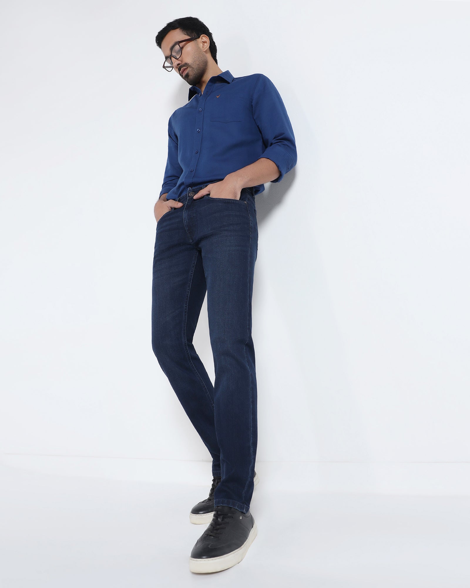 Indigo Super Clean Slim Comfort Jeans - Adonis