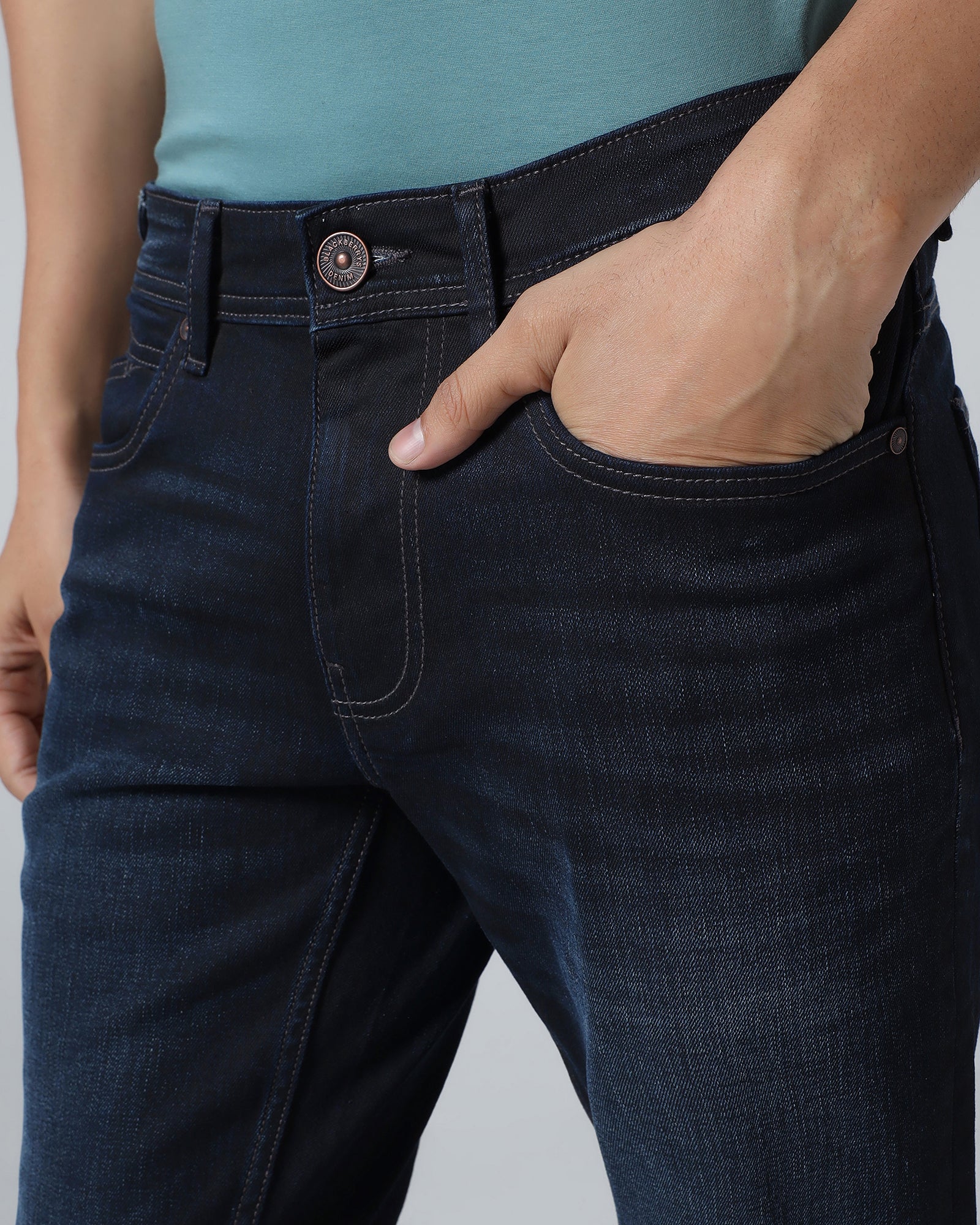 Indigo Super Clean Slim Comfort Jeans - Rocky