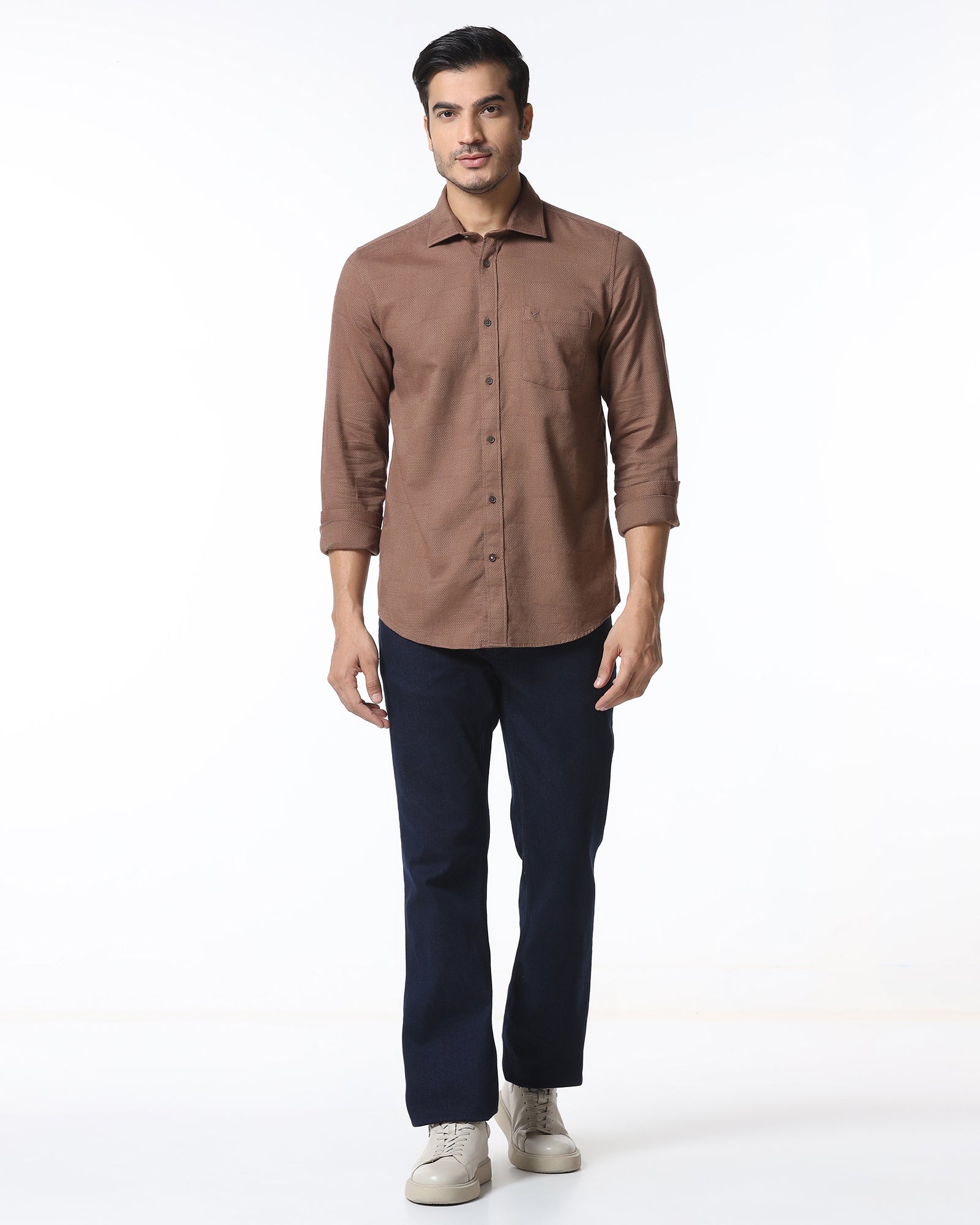 Indigo Super Clean Straight Comfort Jeans - Lance