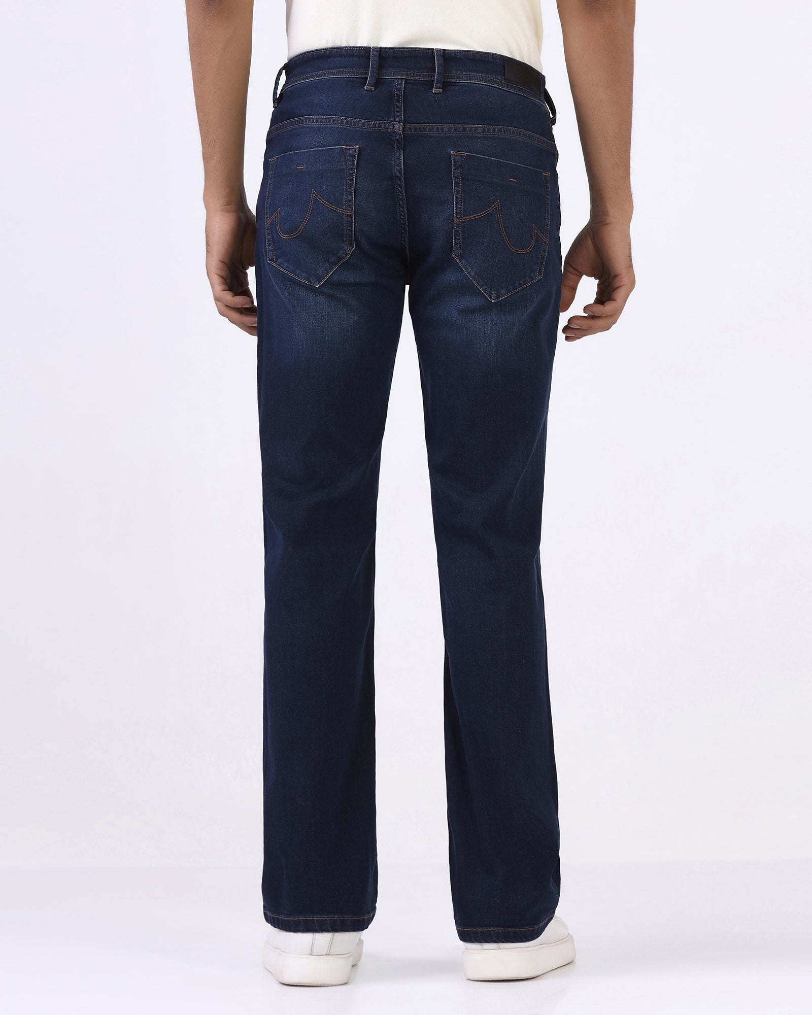 Indigo Super Clean Straight Comfort Jeans - Tobias
