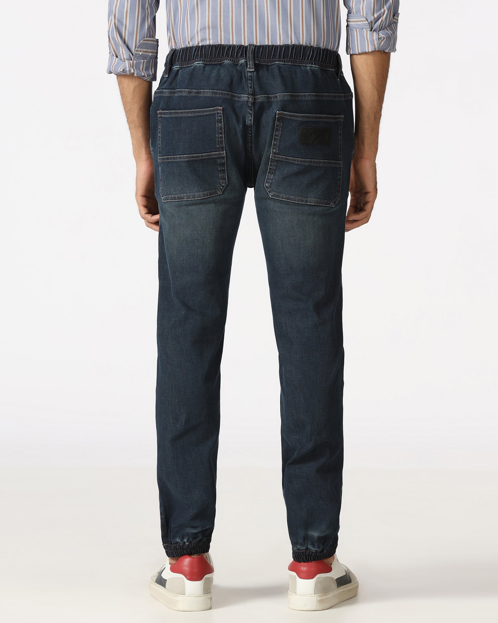 Indigo Superflex Skinny Cropped Jeans - Gianna