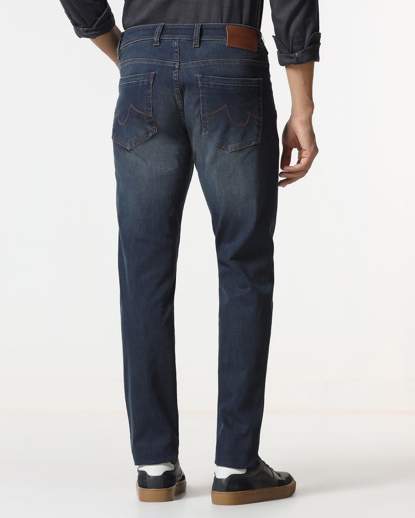 Indigo Superflex Slim Comfort Jeans - Violet