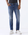 Indigo Superflex Slim Fit Jeans - Aidan