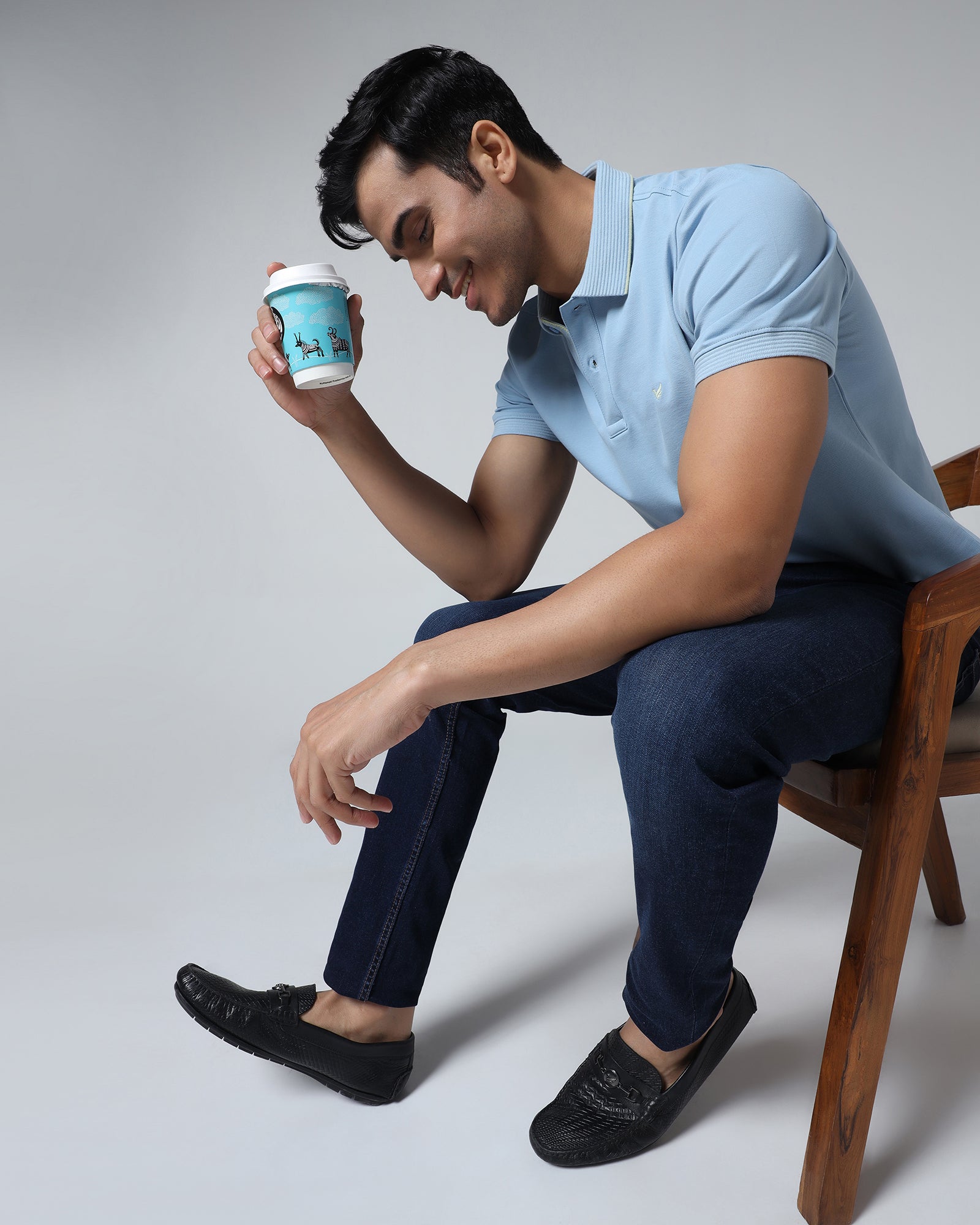 Indigo Superflex Slim Fit Jeans - Dino