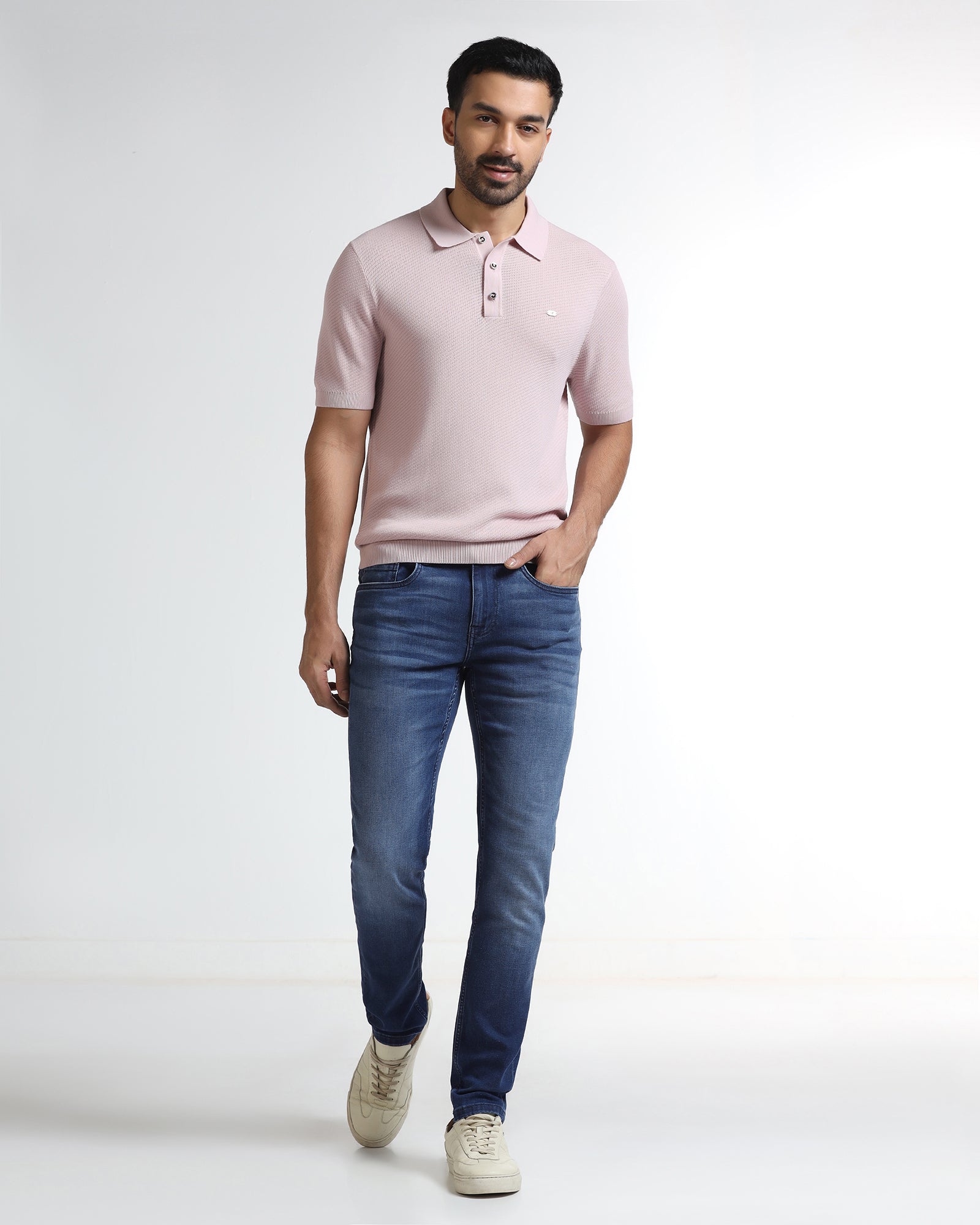 Indigo Superflex Slim Fit Jeans - Waltor