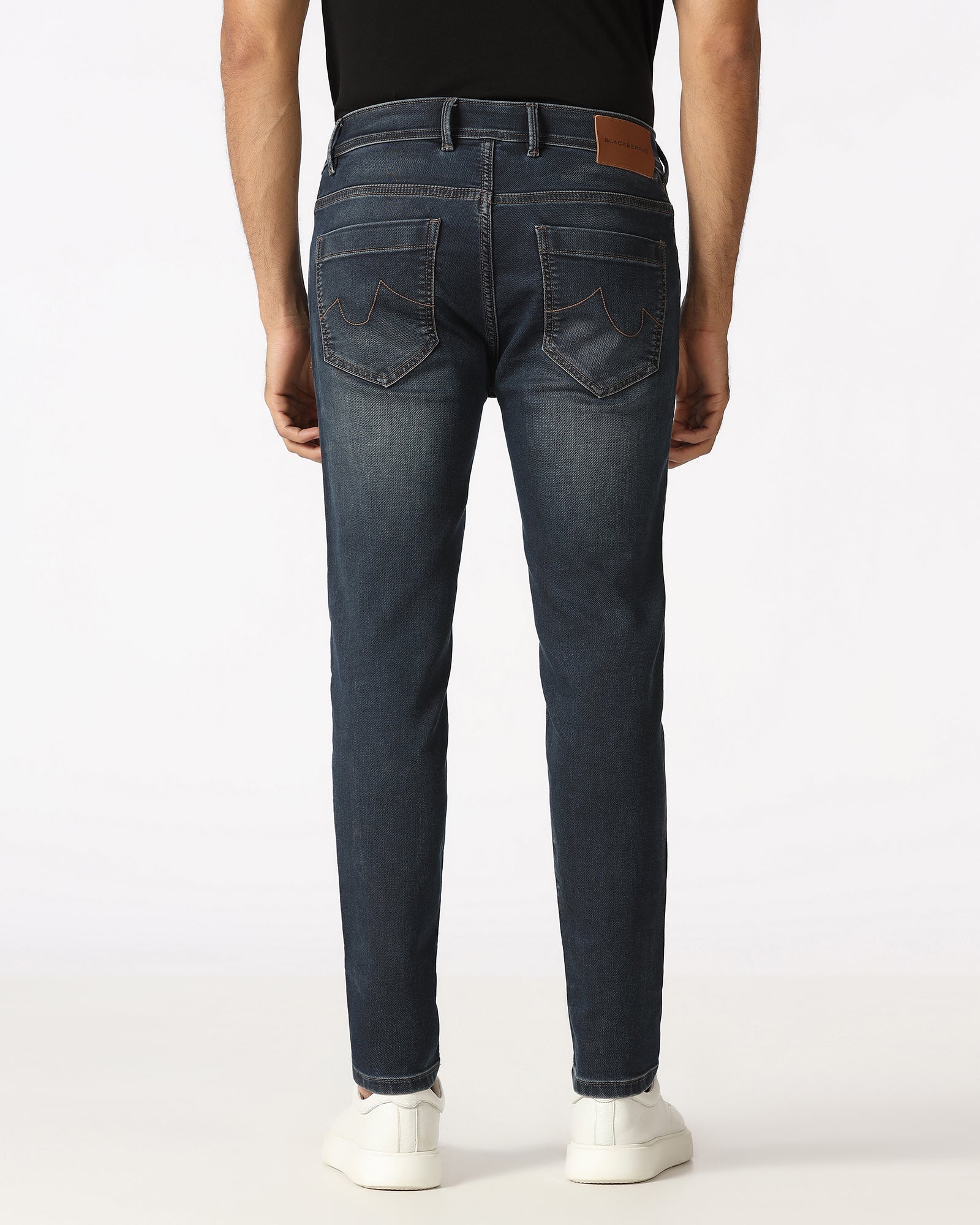 Indigo Ultrasoft Skinny Cropped Jeans - Lothar