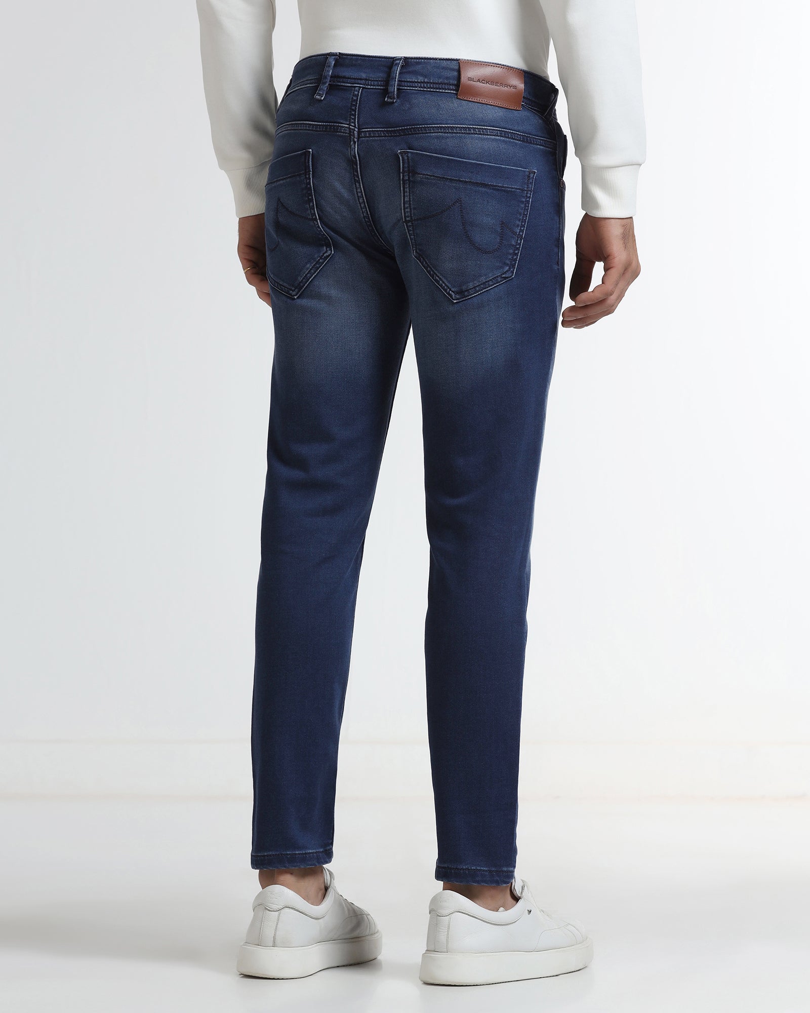 Indigo Ultrasoft Skinny Cropped Jeans - Rochus