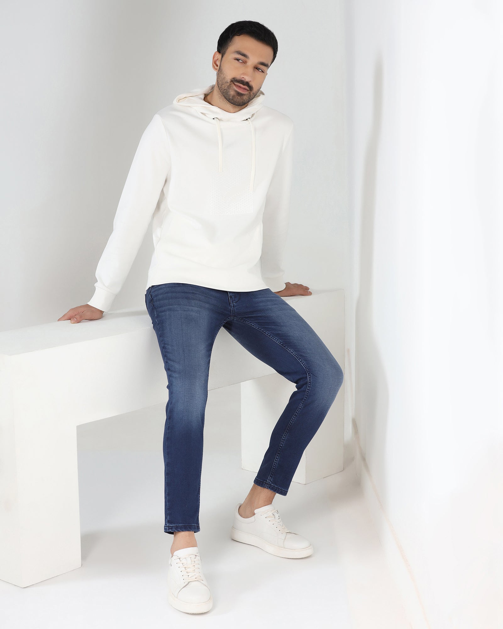 Indigo Ultrasoft Skinny Cropped Jeans - Rochus