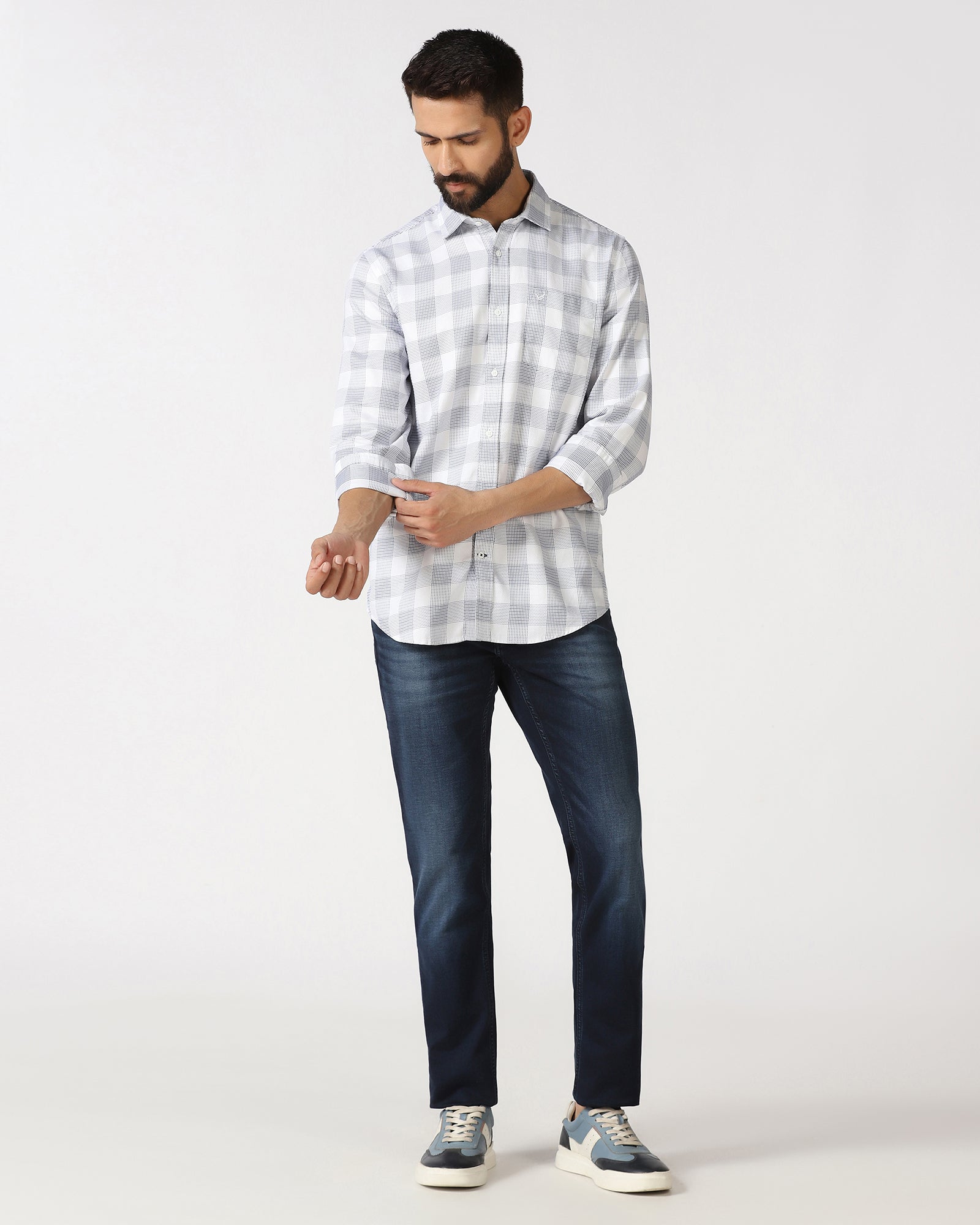 Indigo Ultrasoft Slim Comfort Jeans - Arne