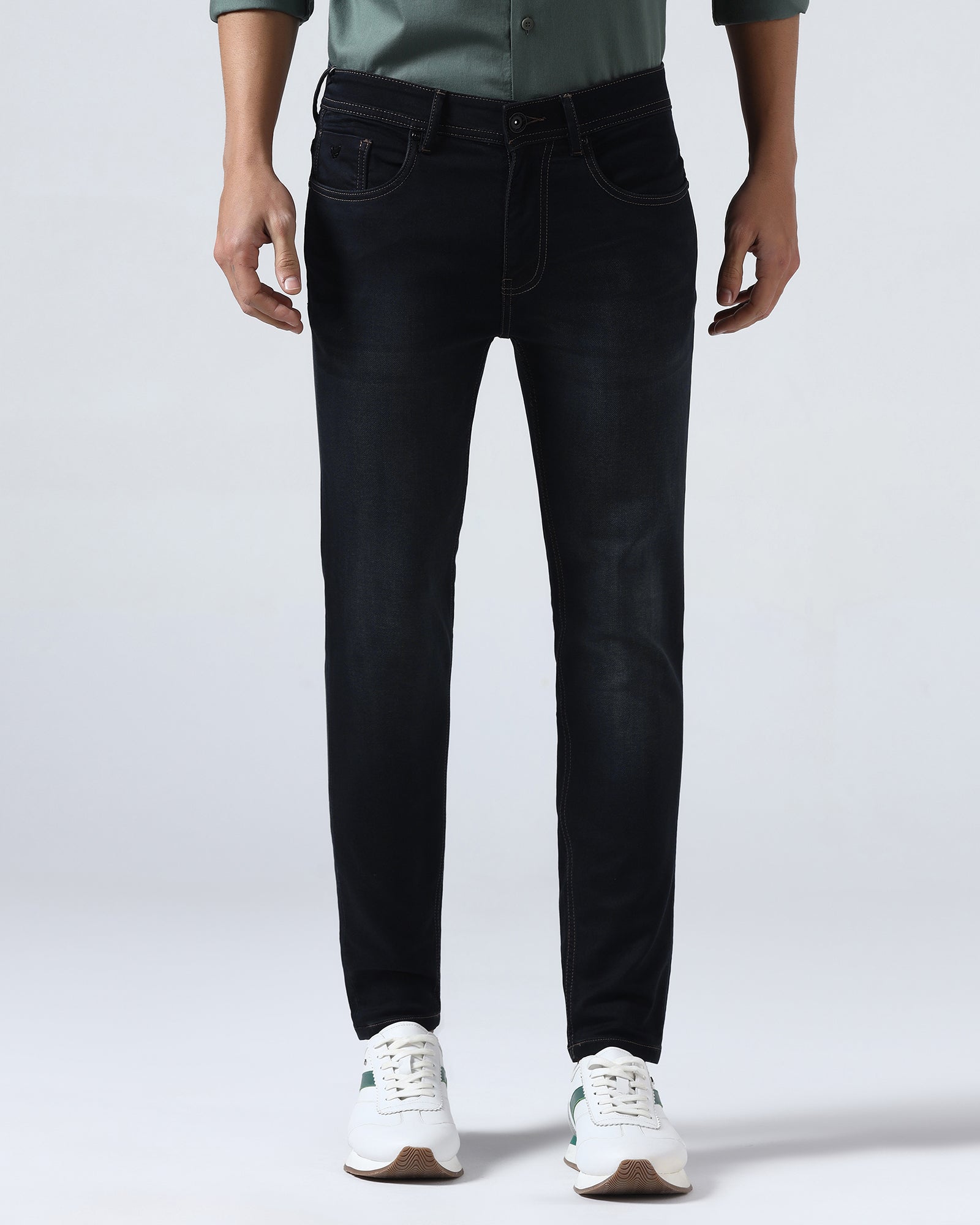 Indigo Ultrasoft Skinny Cropped Jeans - Clay
