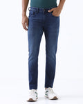 Indigo Ultrasoft Skinny Cropped Jeans - Holger