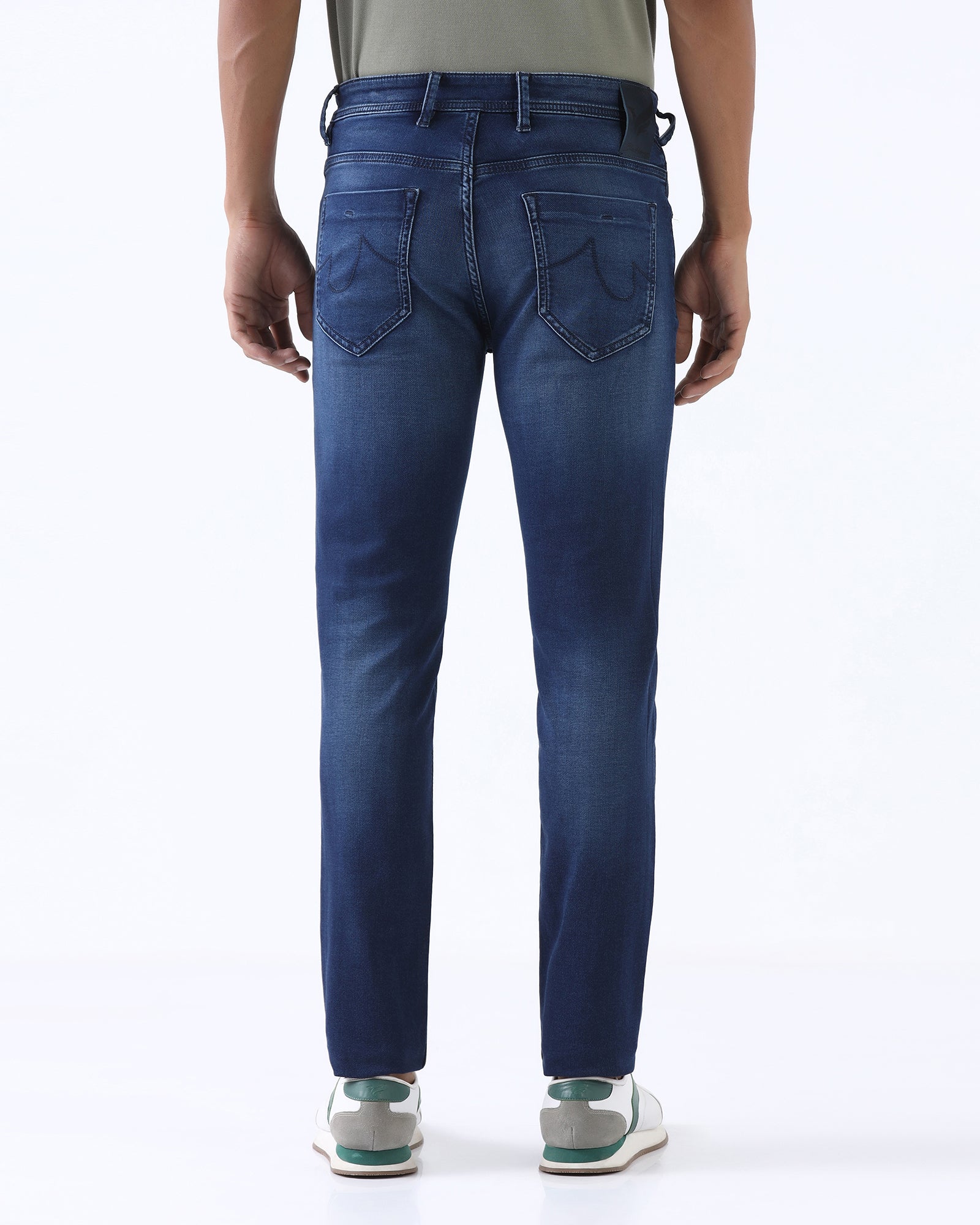 Indigo Ultrasoft Skinny Cropped Jeans - Holger