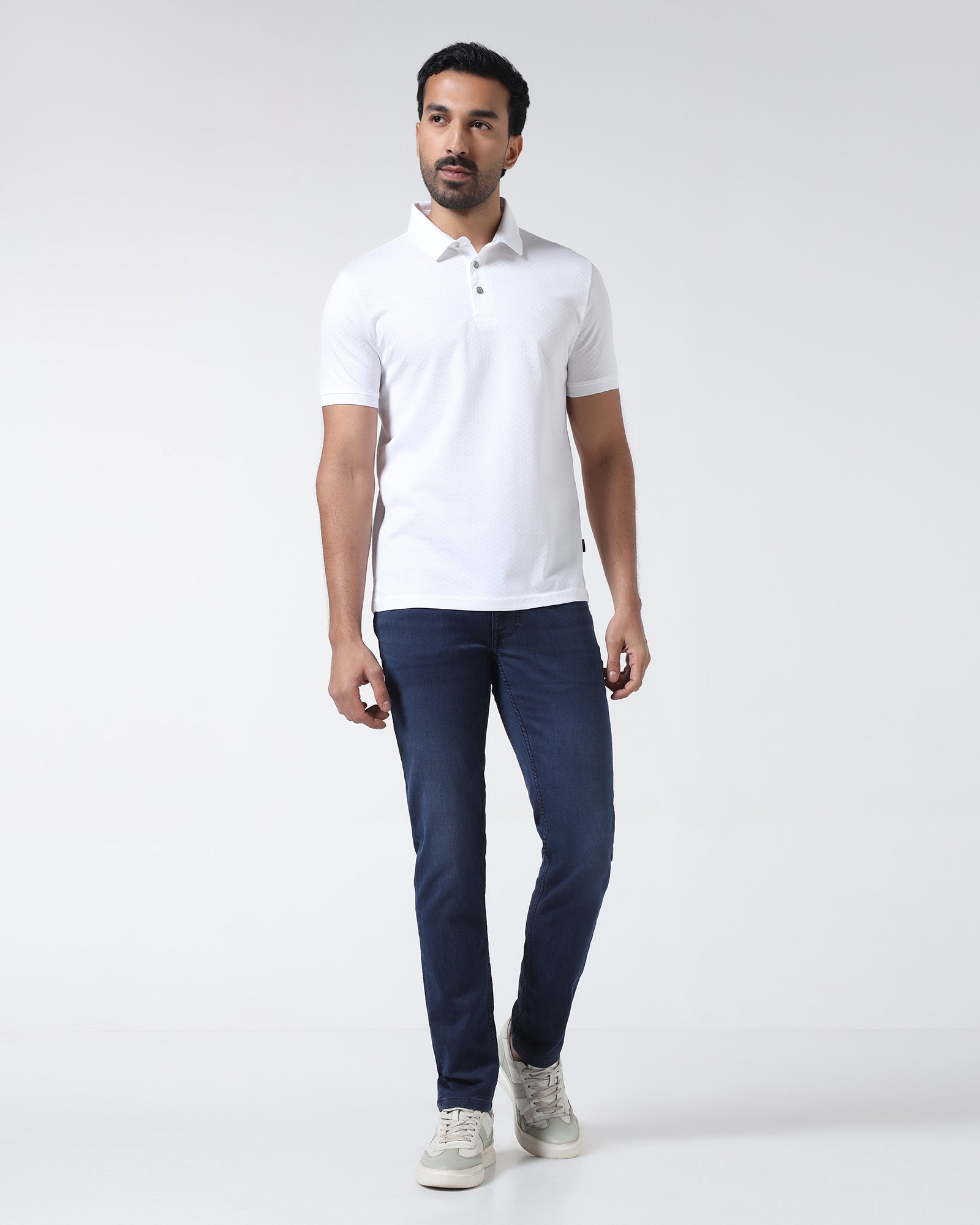 Indigo Ultrasoft Slim Comfort Jeans - Warren
