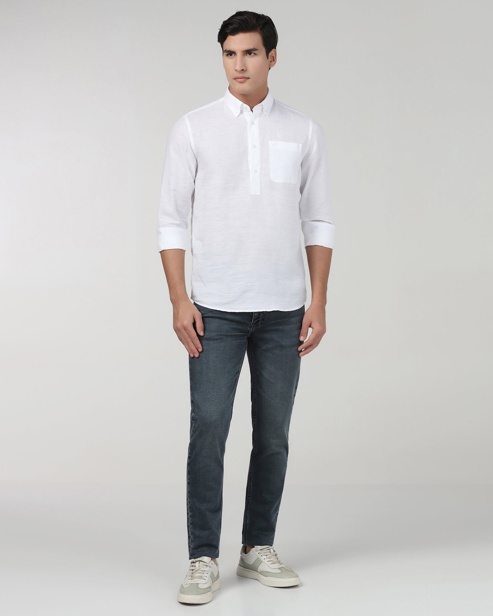 Indigo Ultrasoft Slim Fit Jeans - Alger