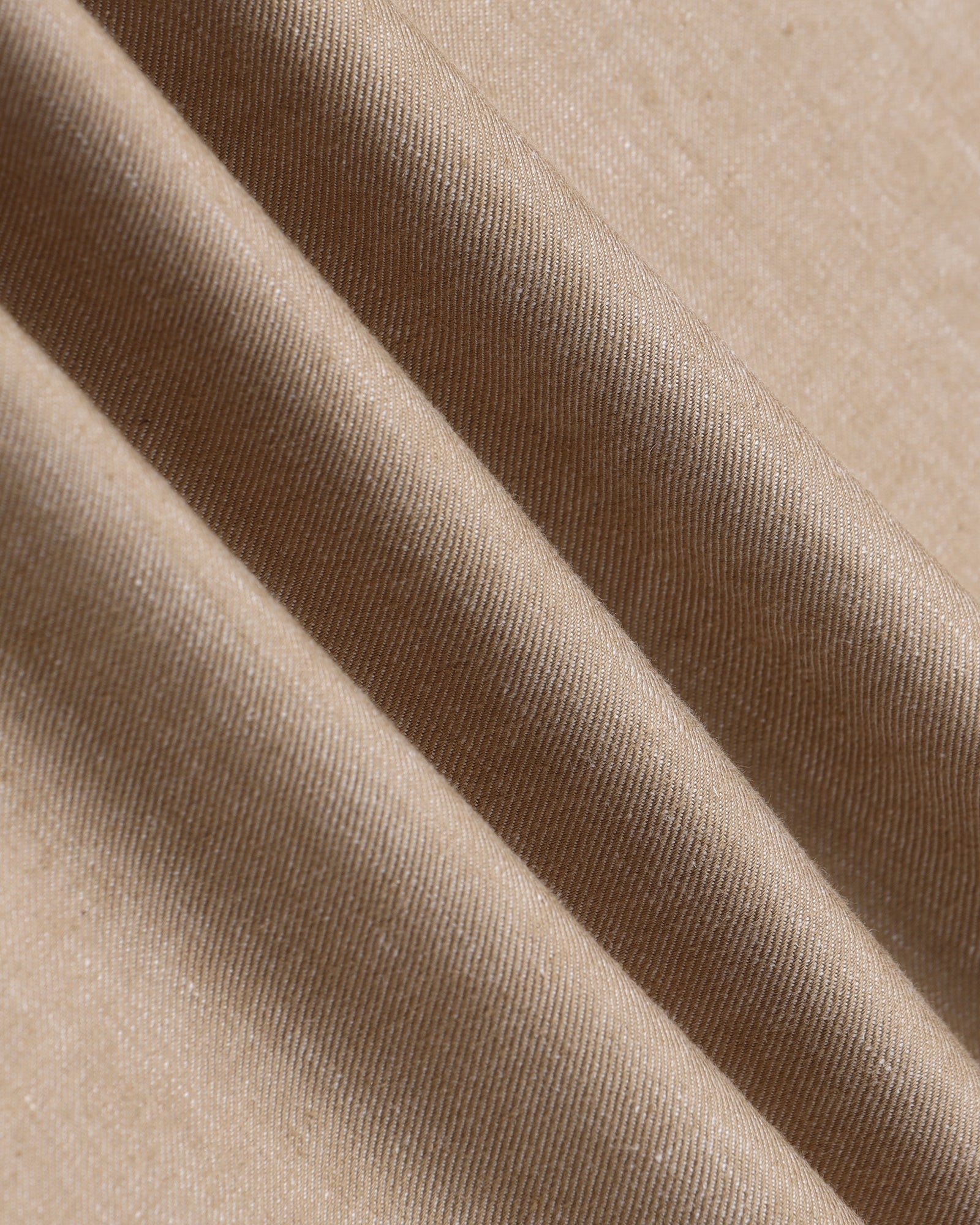 Khaki Linen Solid Khakis - Judas