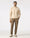 Khaki Relaxed Fit Textured Pant - Rill
