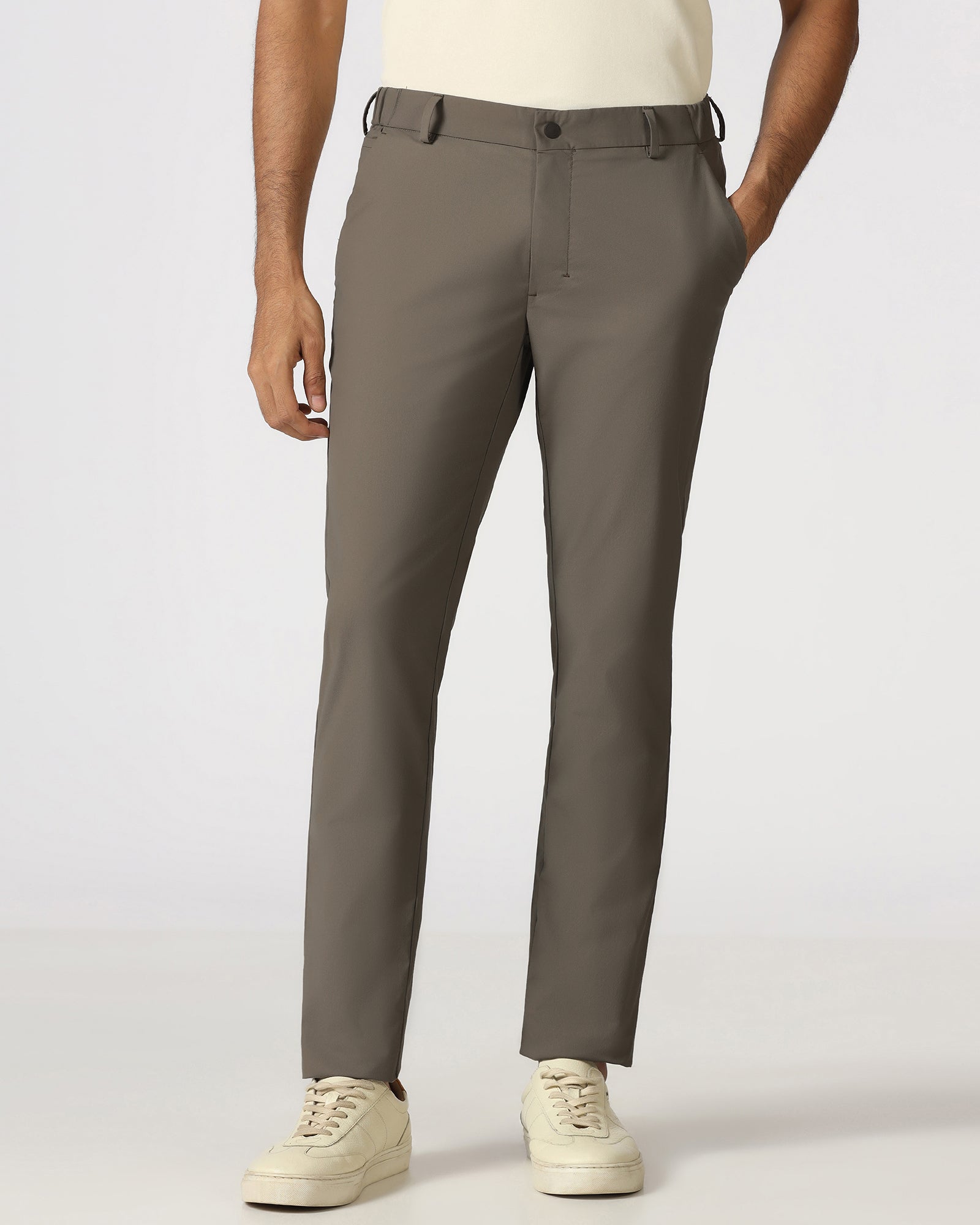 Khaki Techpro Textured Khakis - Ticino