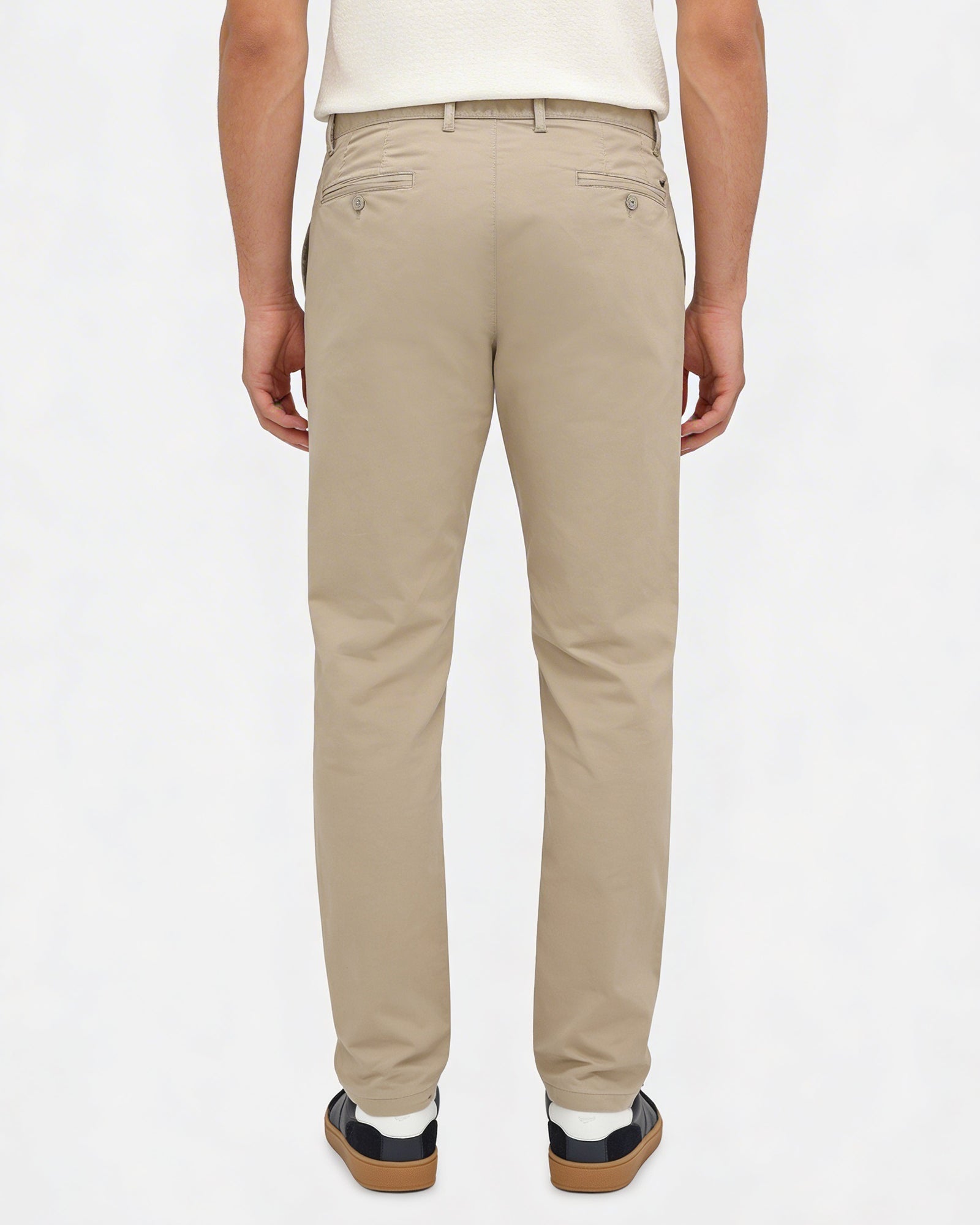 Khaki Textured Khaki - Square