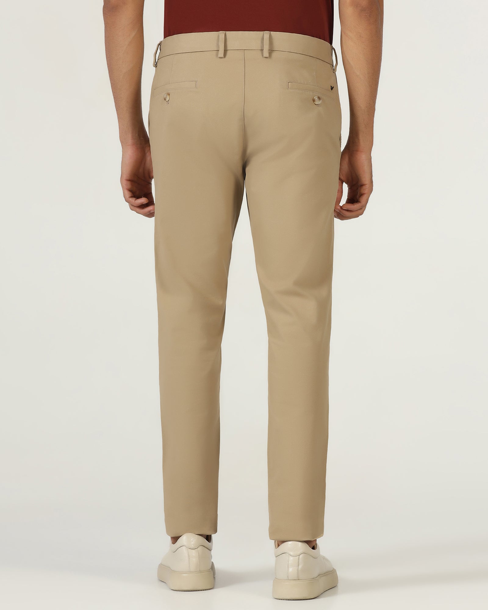 Khaki Textured Khakis - Karis