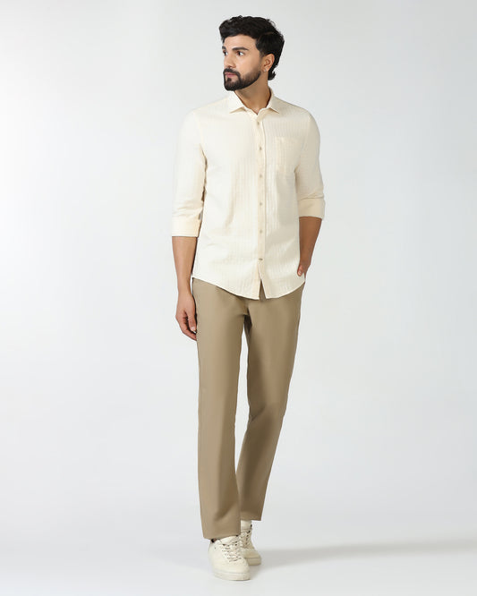 Khaki Textured Khakis - Murray
