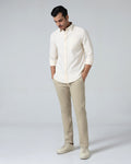 Khaki Textured Khakis - Portico