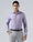 Lavender Non Iron Textured Shirt - Ester