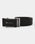 Leather Black Textured Belt - Arthur