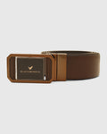 Leather Reversible Black & Brown Solid Belt - Vitor
