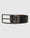 Leather Reversible Black & Tan Solid Belt - Vasil