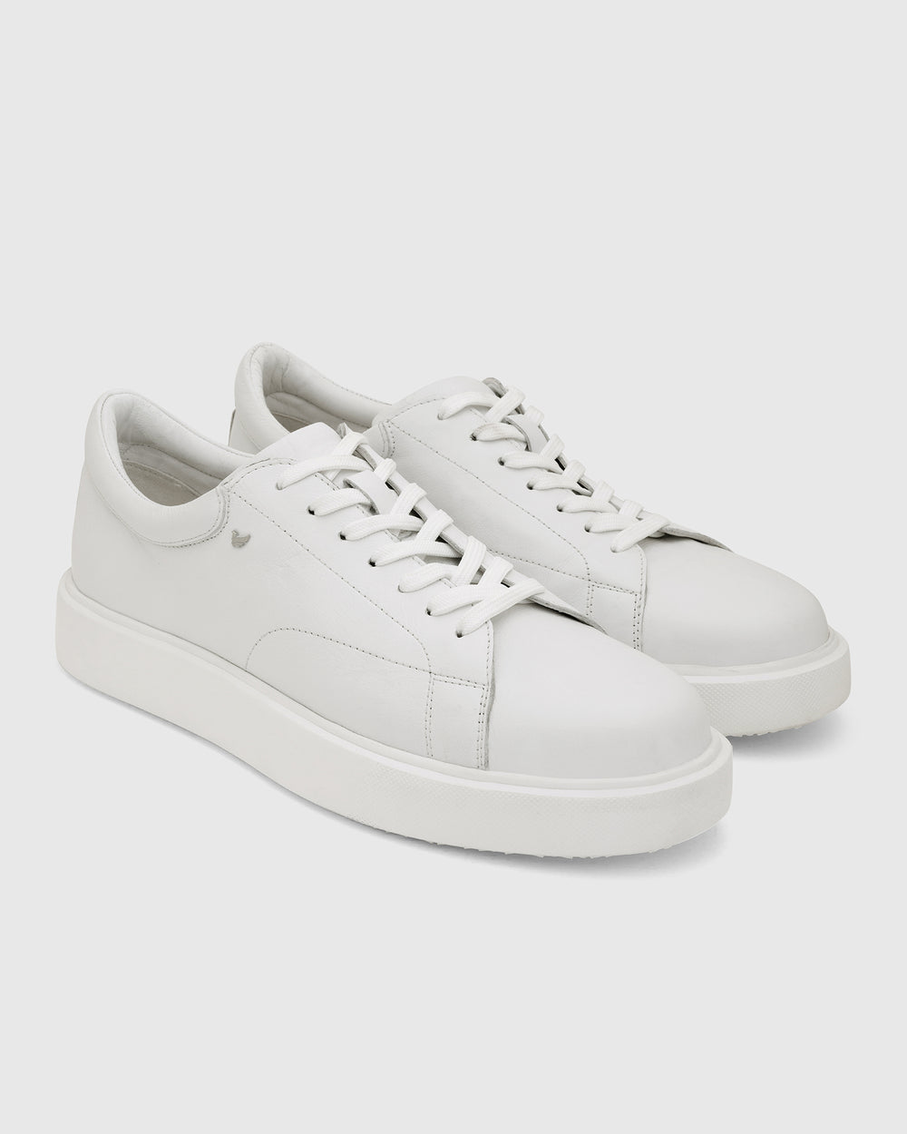 Buy Vosil White Leather Sneakers Online India