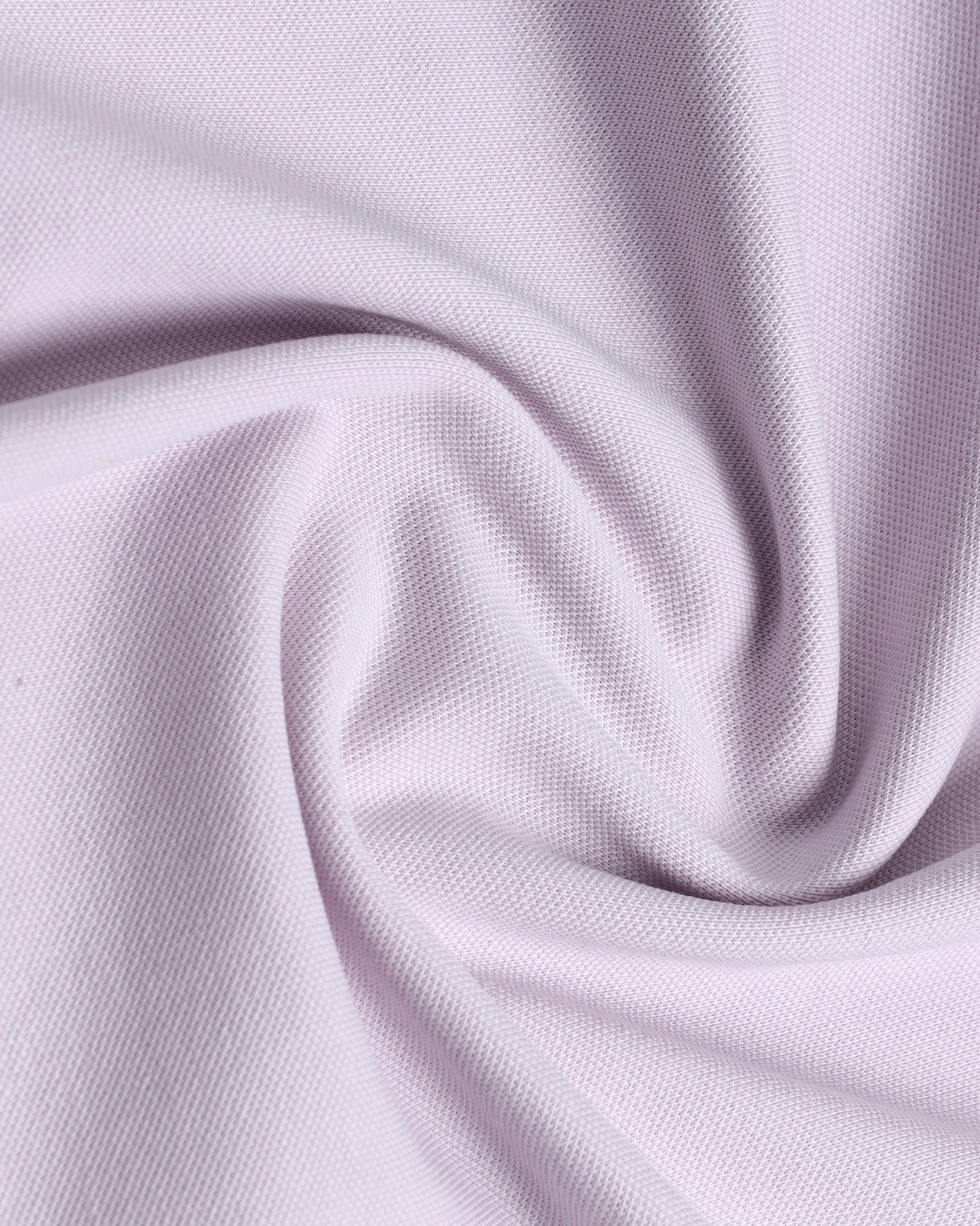 Light Purple Solid Polo - Aesun