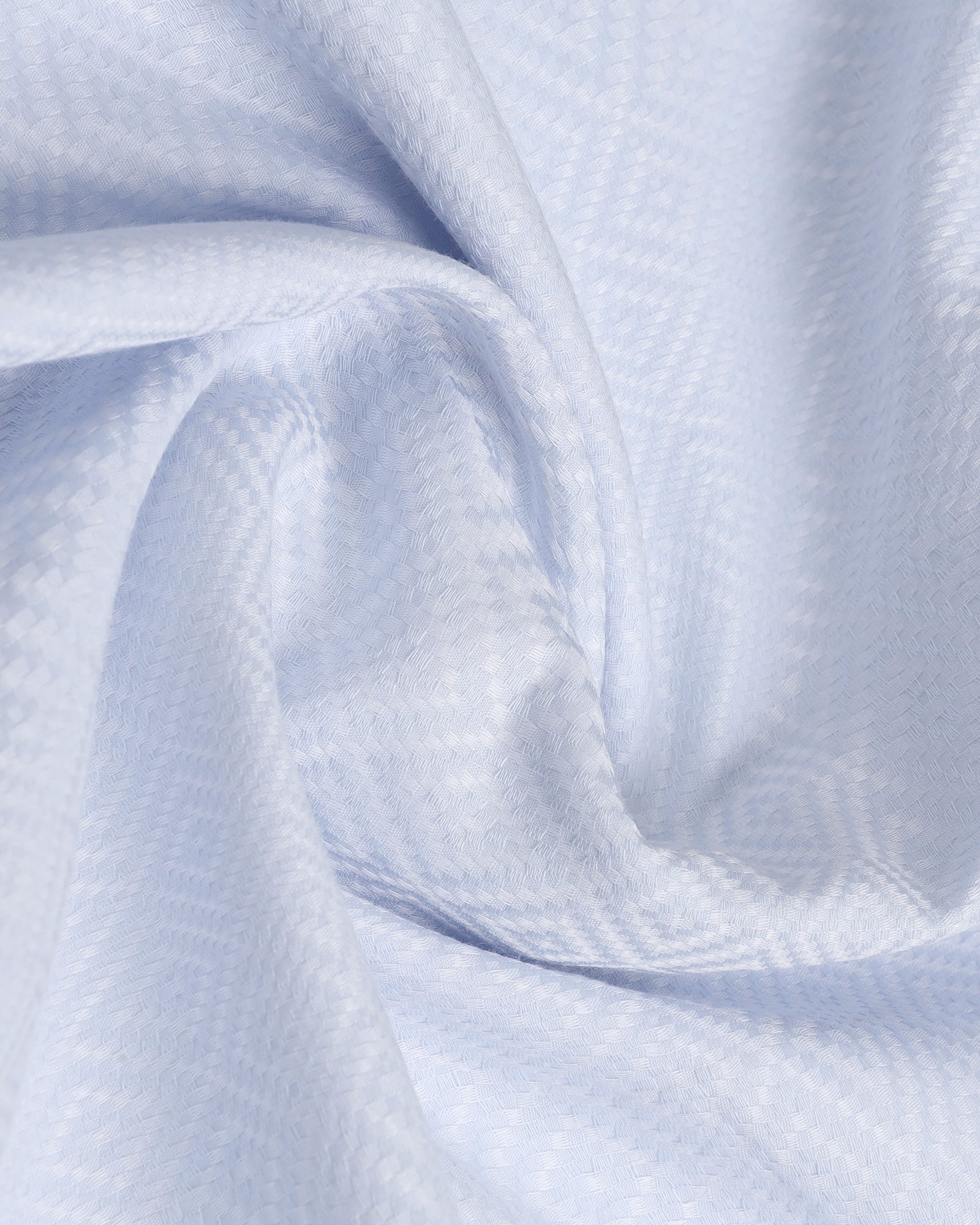 Light Blue Jacquard Shirt - Render