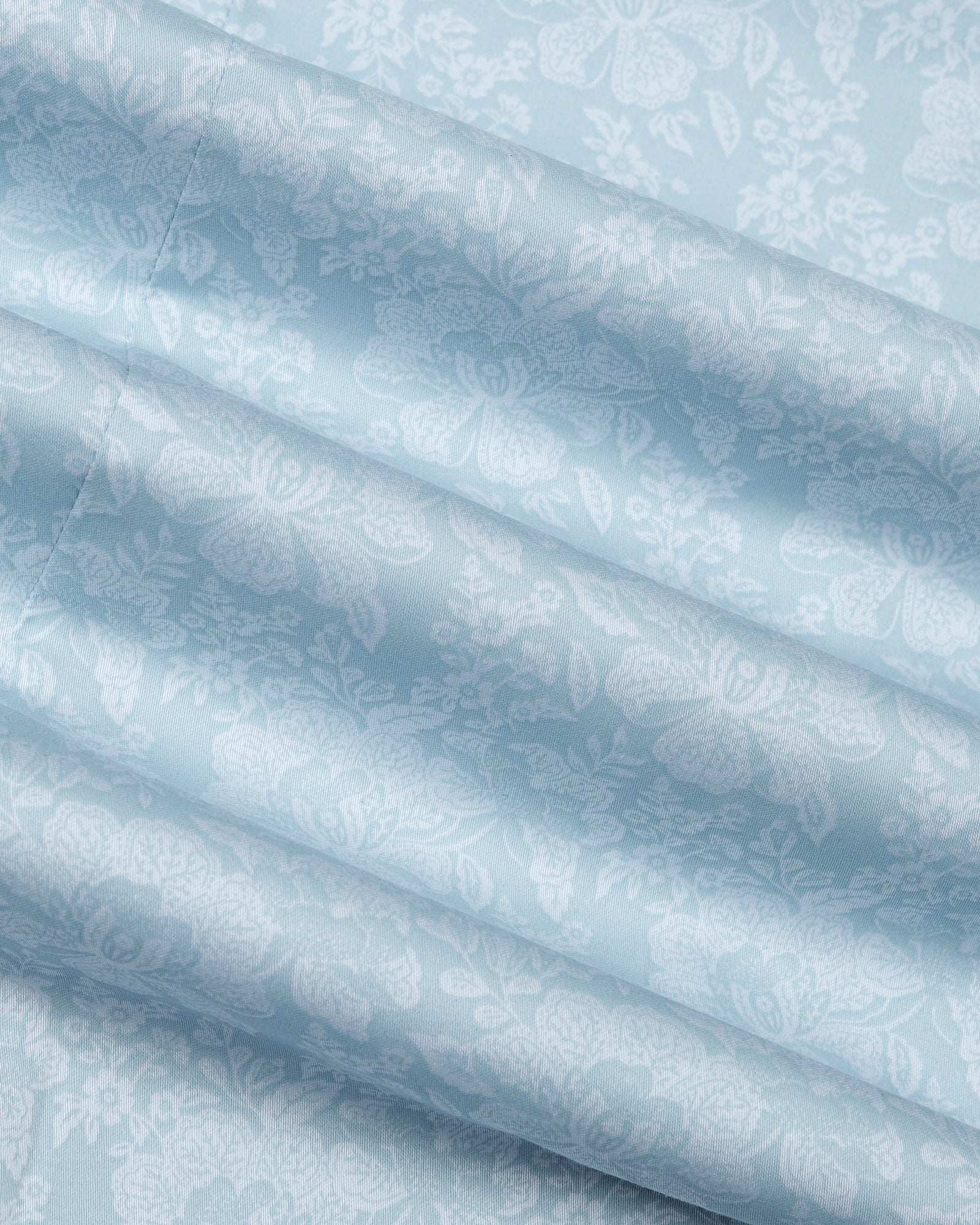 Light Blue Printed Shirt - Halen