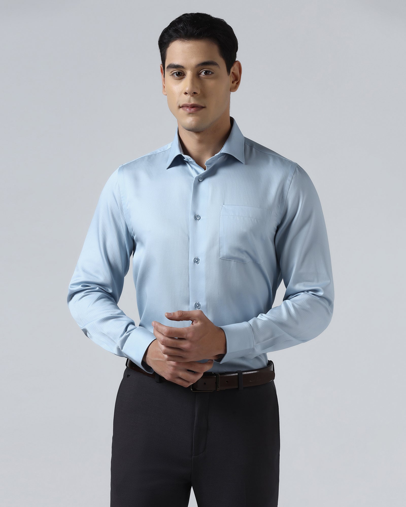 Light Blue Stripe Shirt - Syros