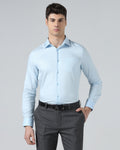 Light Blue Textured Shirt - Gladius