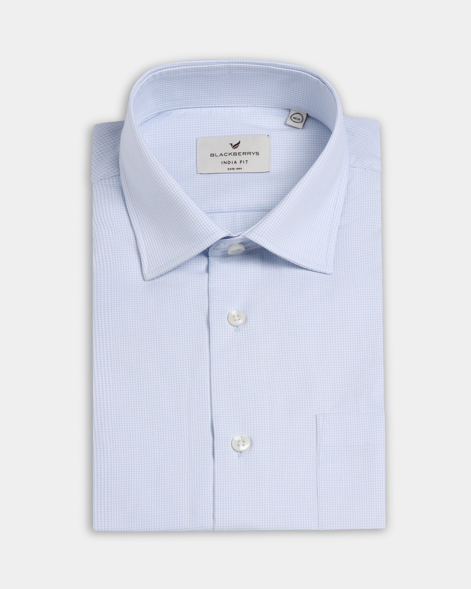 Light Blue Textured Shirt - Thorn