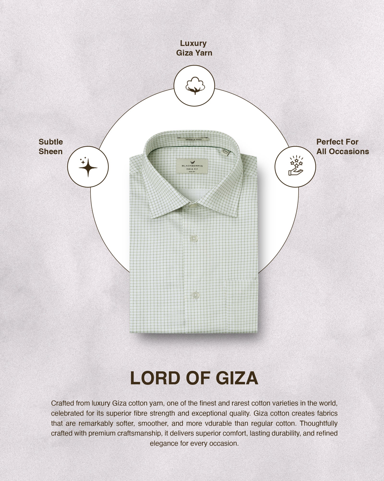 Light Green Printed Shirt - Tiffany