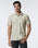 Light Grey Half Sleeve Textured Shirt - Cremon