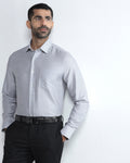 Light Grey Luxe Solid Shirt - Pilot
