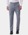 Light Grey Melange Textured Trouser - Hyun