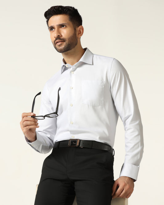 Light Grey Solid Shirt - Rally