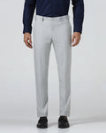 Light Grey Solid Trouser - Arnold