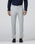 Light Grey Solid Trouser - Arnold