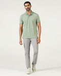 Light Grey Textured Khakis - Karis