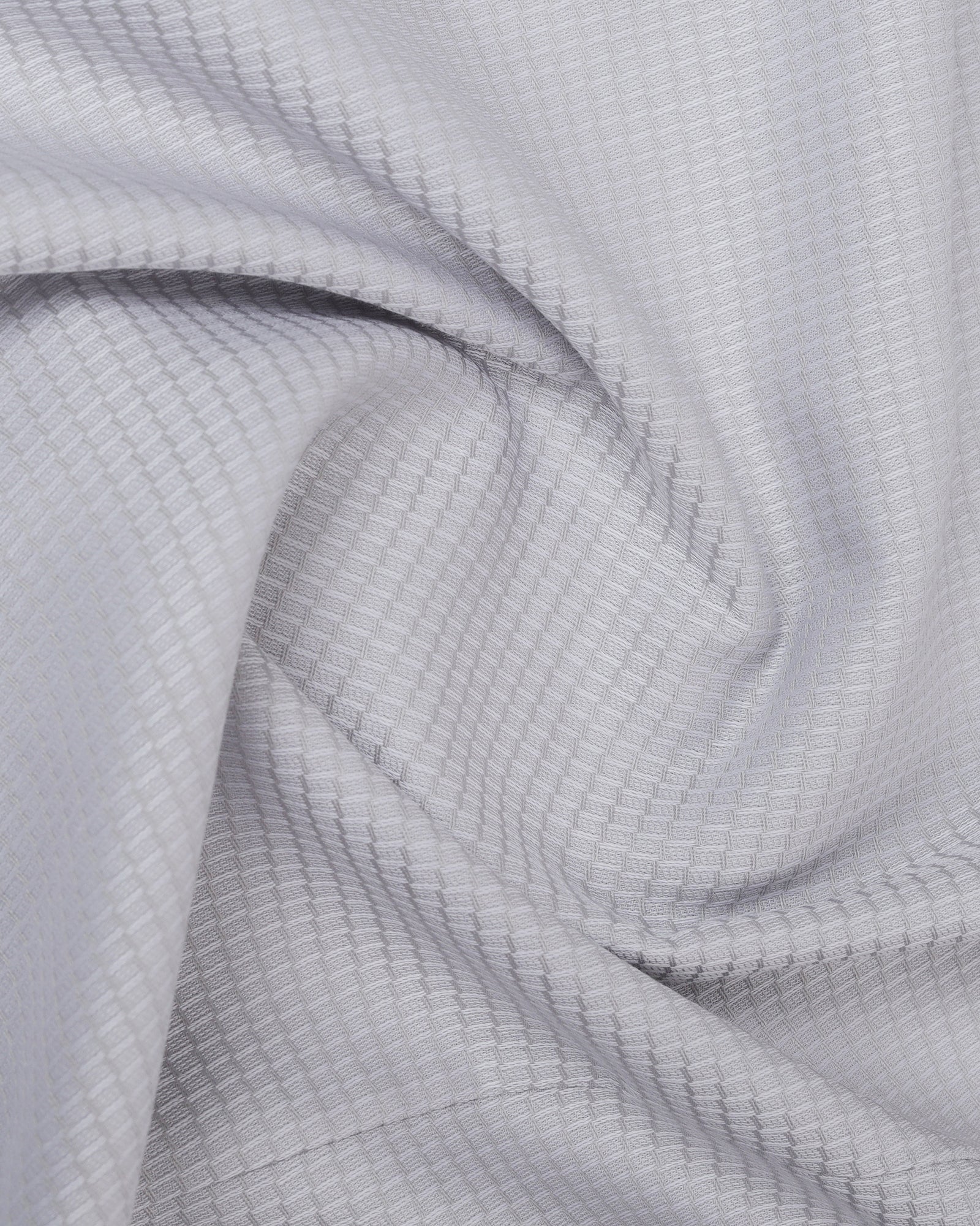 Light Grey Textured Shirt - Brice