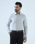 Light Grey Textured Shirt - Pixelo