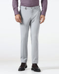 Light Grey Textured Trouser - Scot